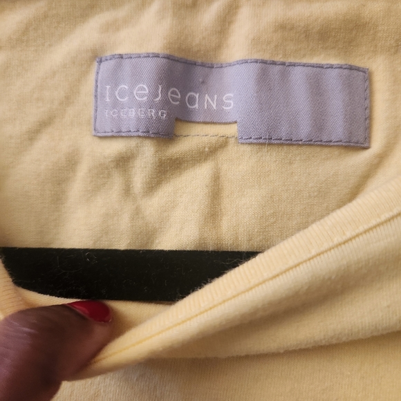 Iceberg Girls L Yellow T-shirt - Picture 4 of 4